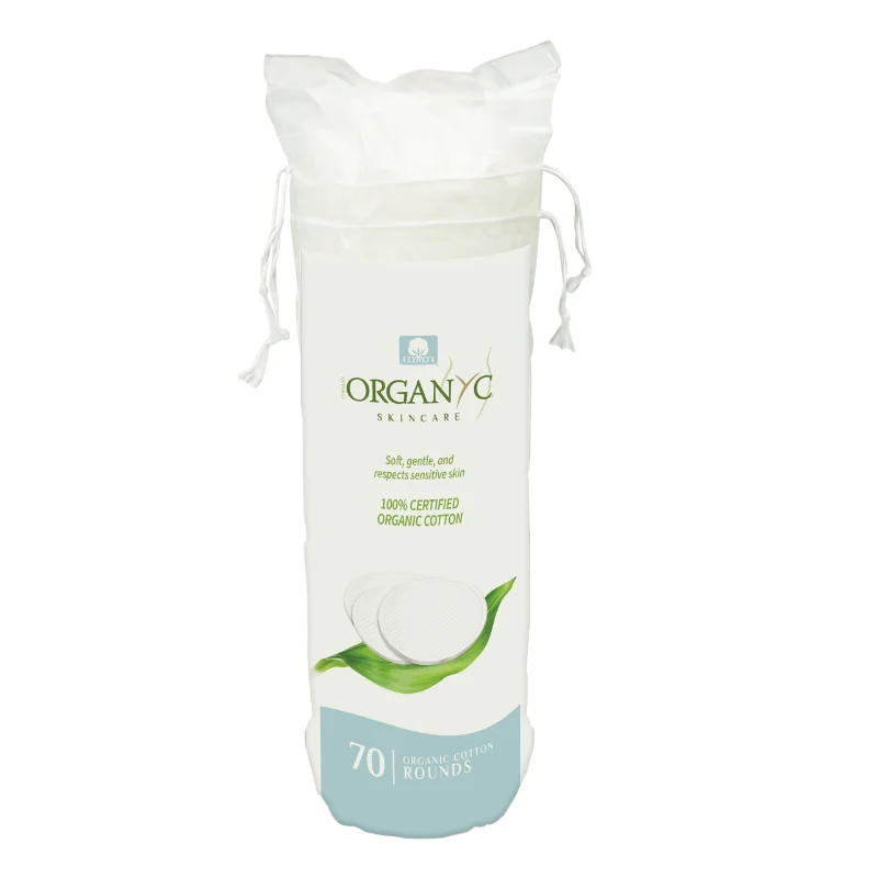 Tampons démaquillants en coton bio