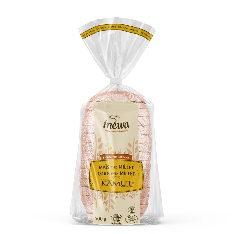 Pain Maïs avec millet Biologique