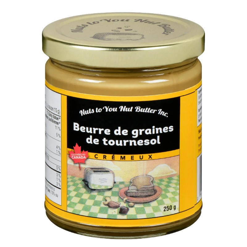 Beurre de Graines de Tournesol Crémeux