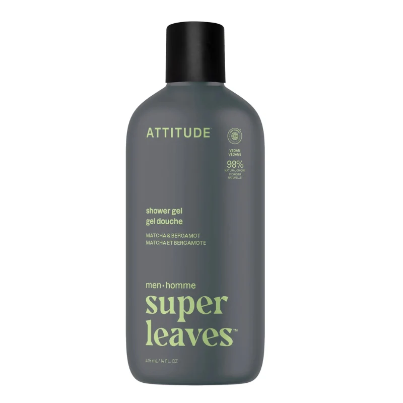 Super leaves Homme - Gel douche - Matcha & Bergamote