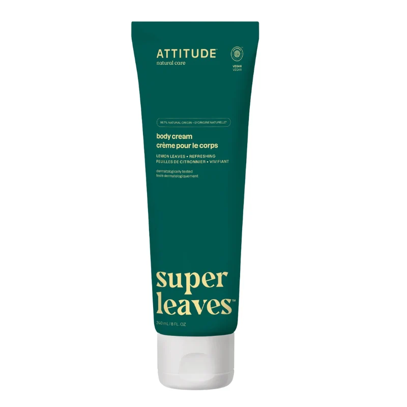 Super leaves crème pour le corps - Feuilles de citronnier