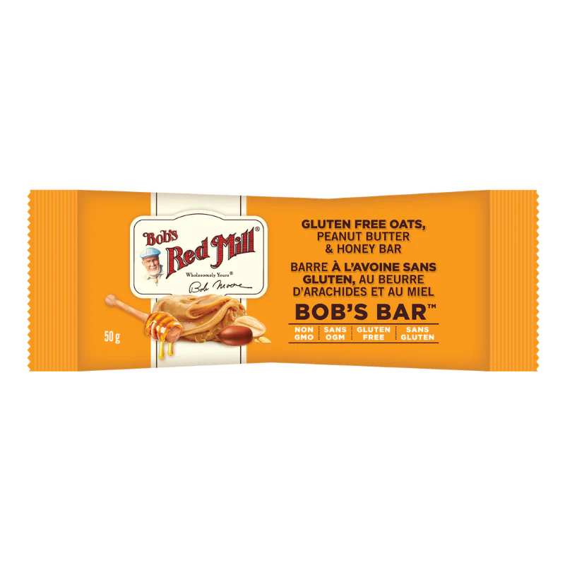 Barre Avoine Sans Gluten - Beurre D'Arachides et Miel