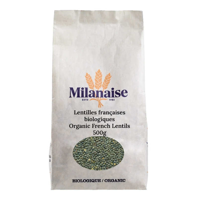 Lentilles françaises biologiques