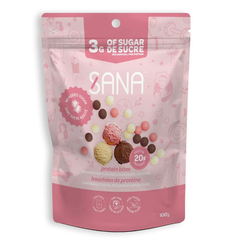 Bouchées de protéine chocolatées - Napolitaine